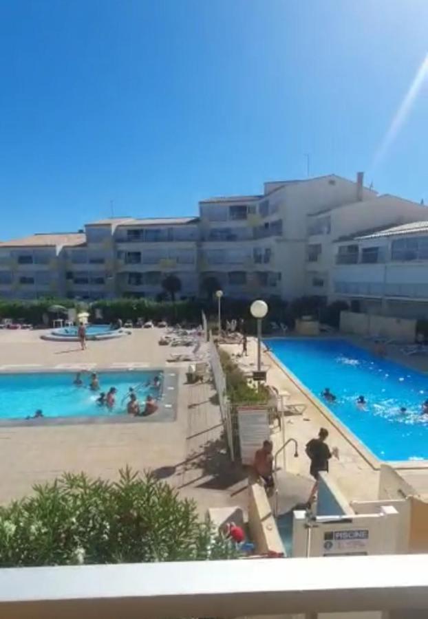 Appart 2 Piscines ,50 M De La Mer Агд Экстерьер фото